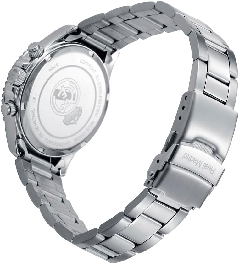 Viceroy Reloj Cronógrafo Cadete Oficial del Real Madrid Ref. 41144-35 – Estilo Deportivo con Caja de Acero y Resistencia al Agua 10 ATM