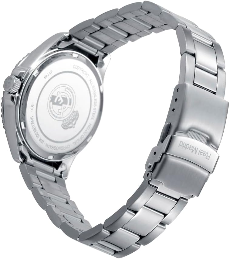 Viceroy Reloj Cadete Real Madrid Oficial Ref. 41142-05 – Estilo Deportivo con Caja de Acero y Resistencia al Agua 10 ATM