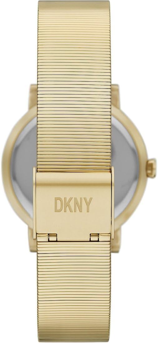 DKNY Soho Reloj para Mujer, Movimiento de Cuarzo con Correa de aleación, Acero, Piel o Silicona