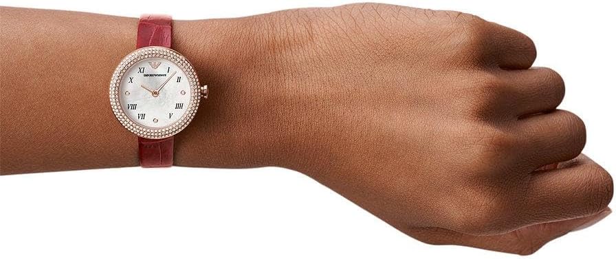 Emporio Armani Reloj Analógico para Mujeres de Cuarzo AR11438,