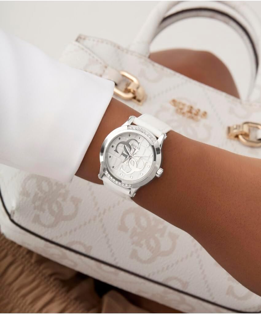GUESS Reloj de pulsera para mujer Annette GW0860L3 de piel