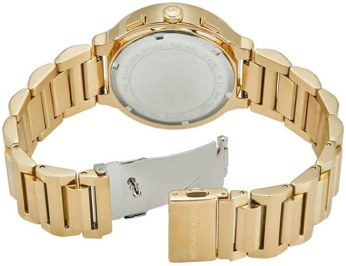 Michael Kors Reloj Gramercy para Mujer, Movimiento cronógrafo de Cuarzo con Correa de Acero Inoxidable