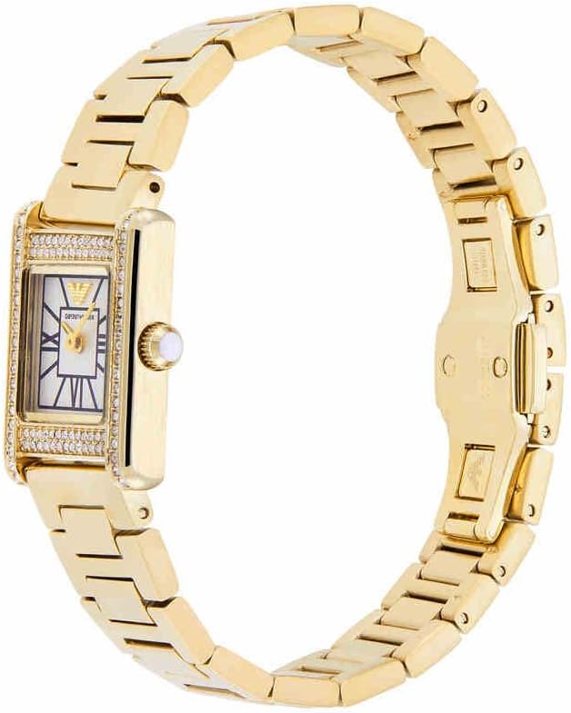 Emporio Armani Watch for Women, Quartz Movement and 31mm Case Size with Stainless Steel, Leather or Silicone Strap