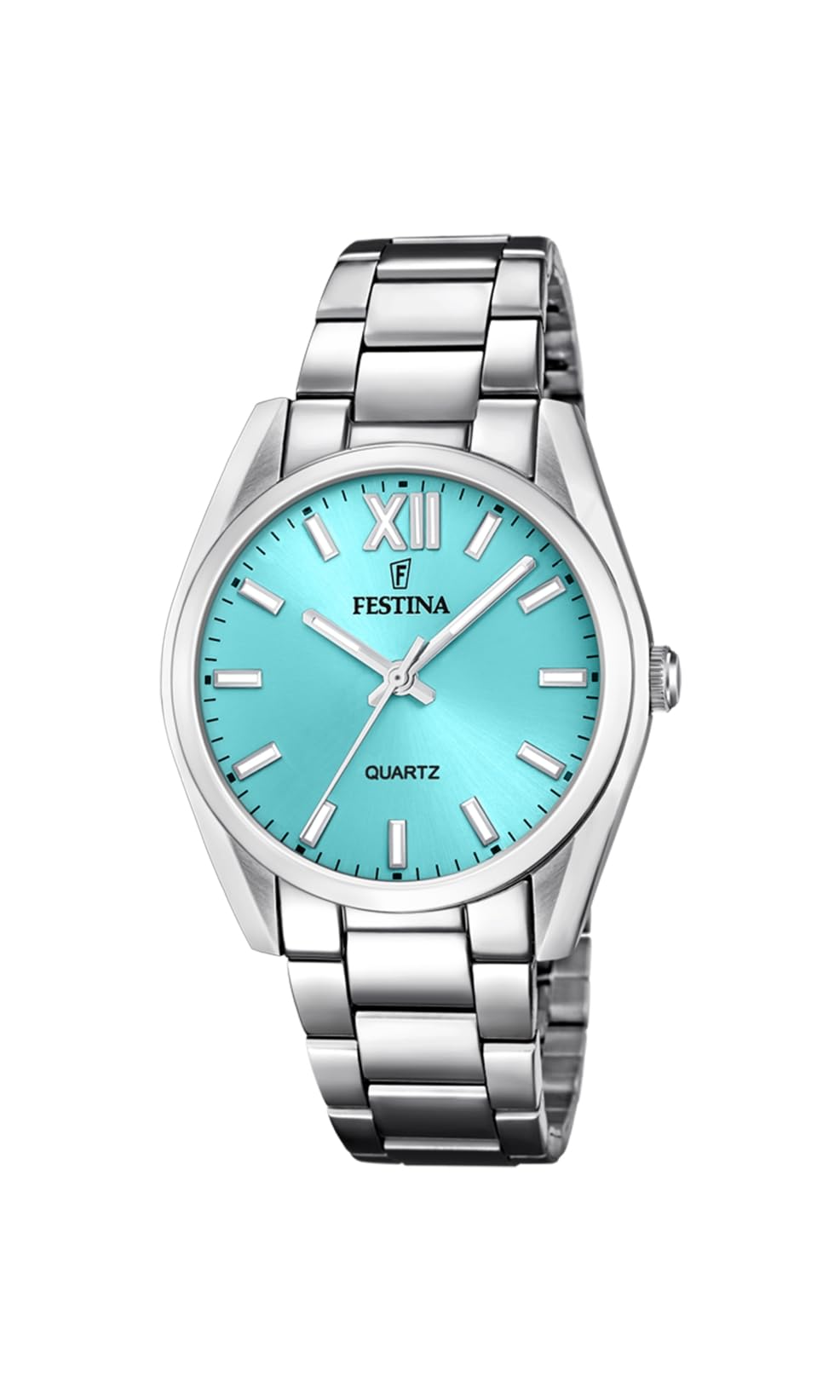 Festina Reloj Mujer F20622 Boyfriend Caja de Acero Inoxidable 316l Plateado Correa de Acero Inoxidable 316l Plateado