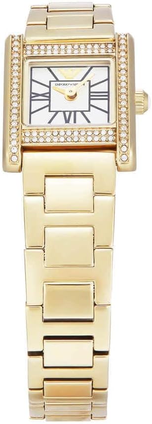 Emporio Armani Watch for Women, Quartz Movement and 31mm Case Size with Stainless Steel, Leather or Silicone Strap