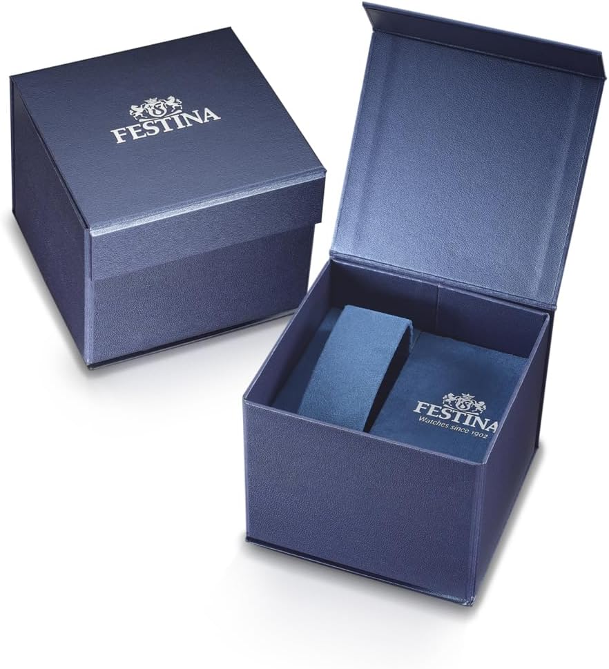Reloj FESTINA para Hombre F20663/1 The Originals Caja de Acero Inoxidable 316l Plateado Correa de Acero Inoxidable 316l Plateado