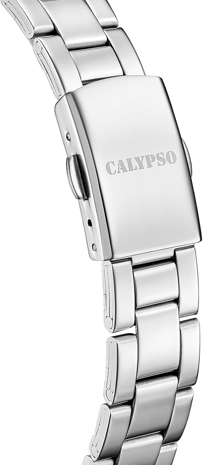 CALYPSO Reloj Mujer K5859/4 Basic Caja de Acero Inoxidable 316l Plateado