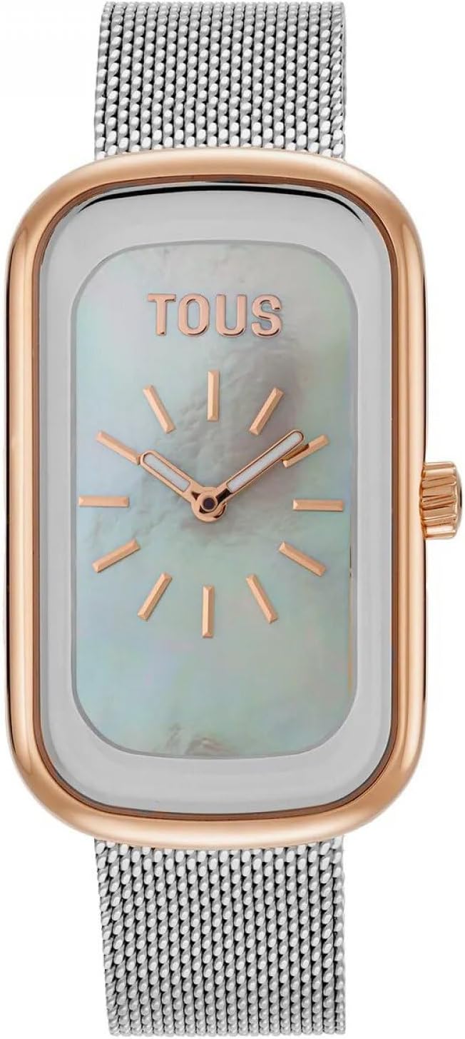 TOUS Reloj 3000140500 T-Band Club Acero Bicolor