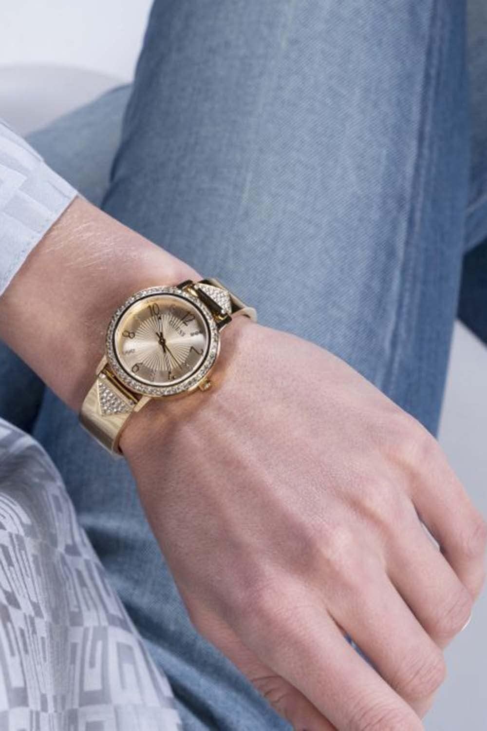 Guess Mesh Bracelet Watch