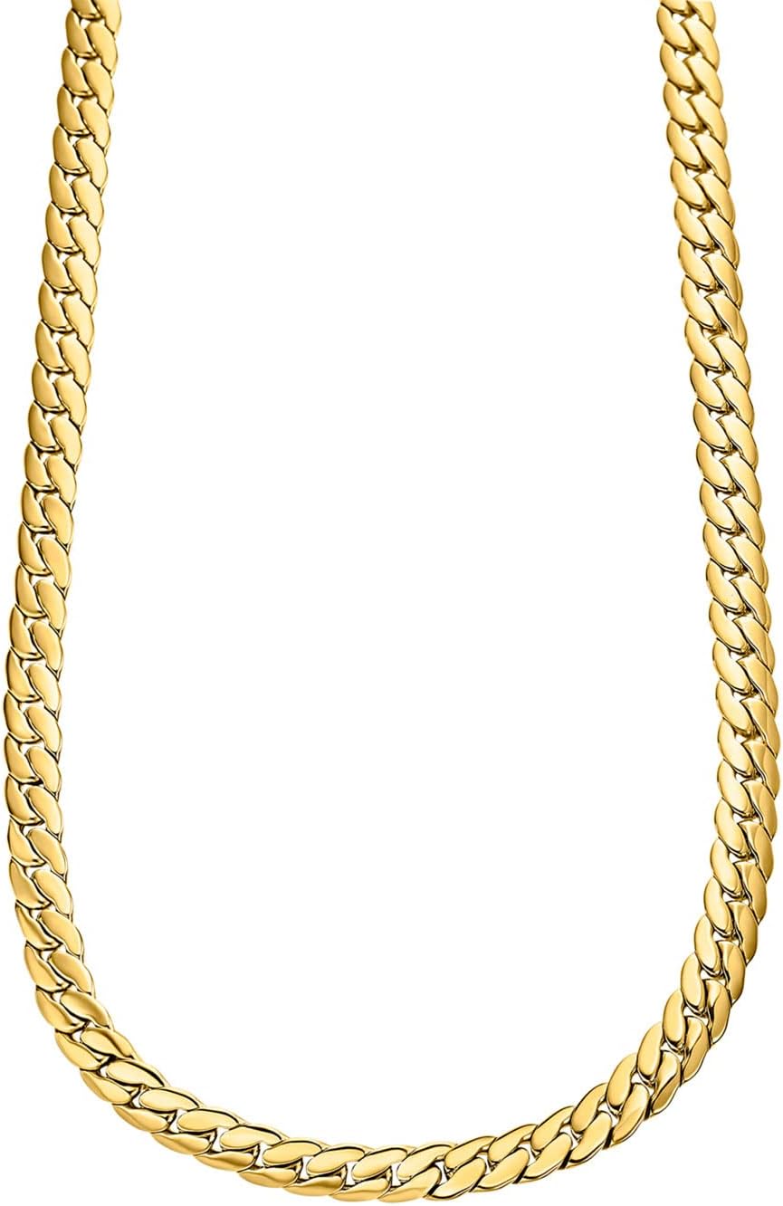LOTUS STYLE Collar LS2210-1/2 Men In Black Acero inoxidable 316l Cadena 500.00 mm Hombre