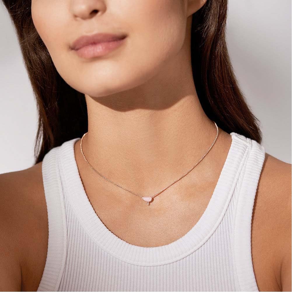 Skagen Collar Para Mujer Colgante Acero Inoxidable,Ancho : 9.3Mm,Alto :9.4Mm