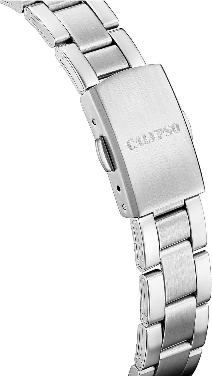 CALYPSO Reloj Mujer K5861/4 Basic Caja de Acero Inoxidable 316l Plateado