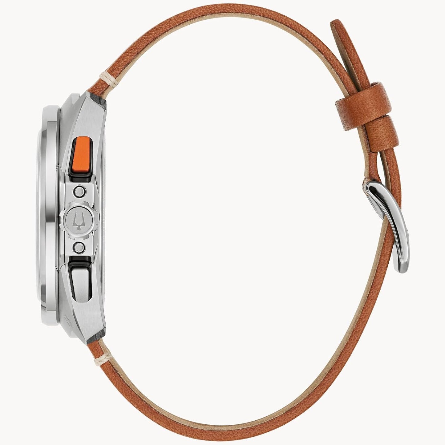 Bulova Reloj Cronógrafo para Hombre de Cuarzo con Correa en Cuero 98B427