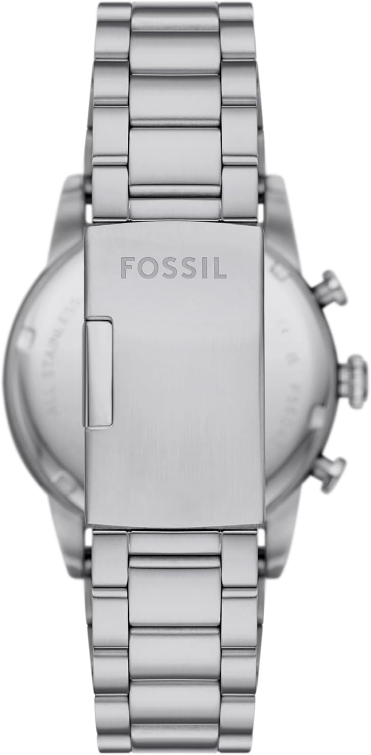 FOSSIL Reloj Analógico para Hombres de Cuarzo con Correa en Acero Inoxidable FS6047