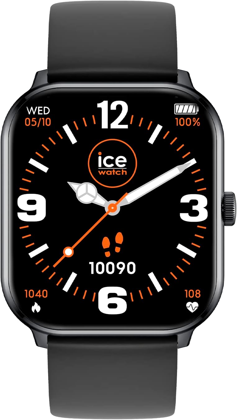 Ice-Watch - ICE Smart - Smartwatch con Correa de Silicona (1.85")