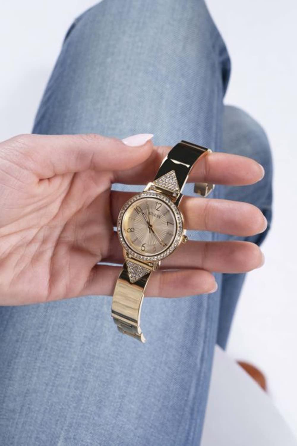 Guess Mesh Bracelet Watch
