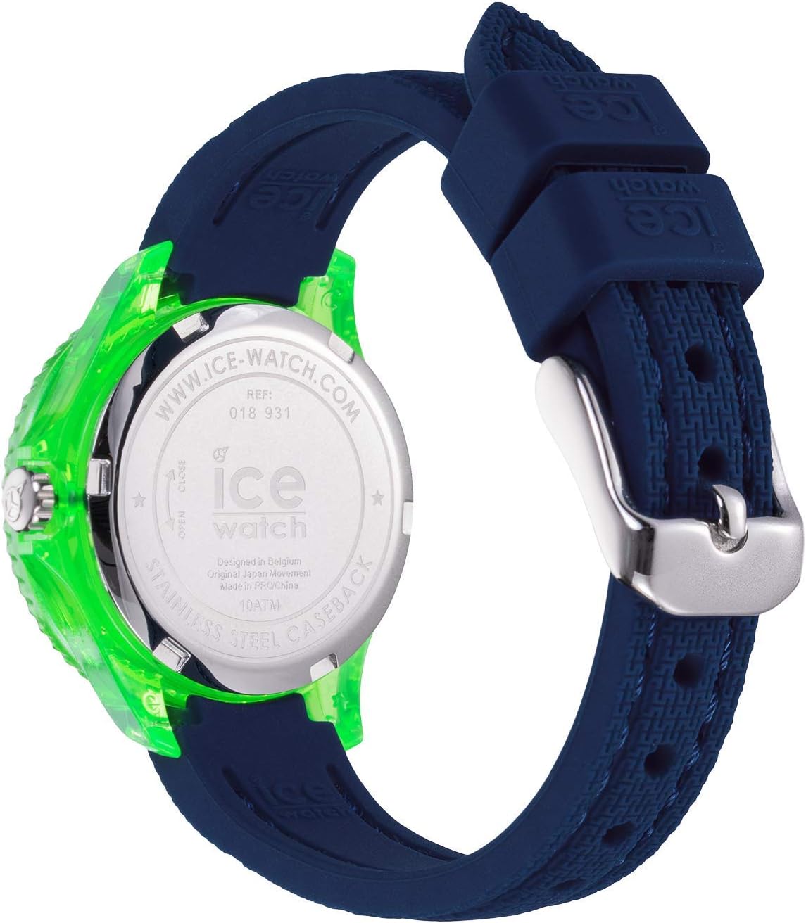 Ice-Watch - ICE cartoon Dino - Reloj azul para Niño con Correa de Silicona