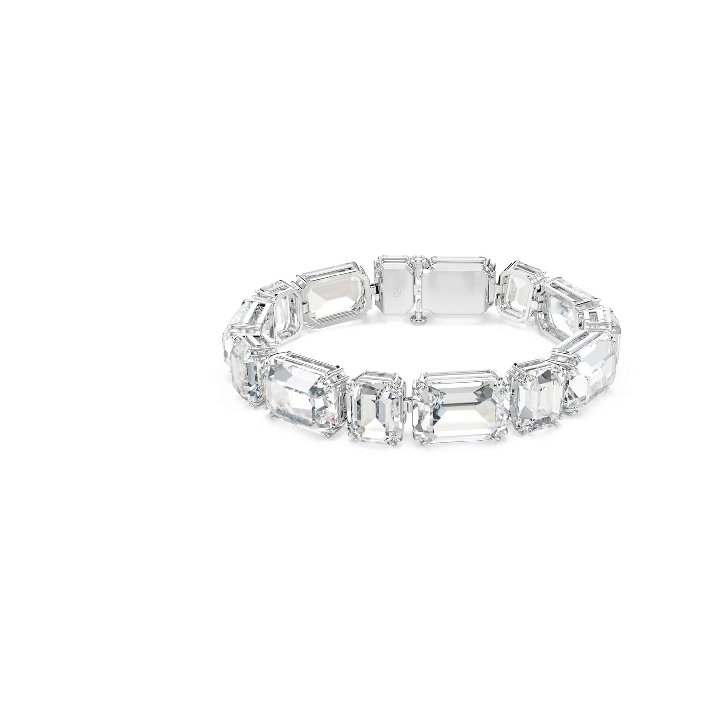 Swarovski Millenia Tennis Colección, Morado, Baño tono oro
