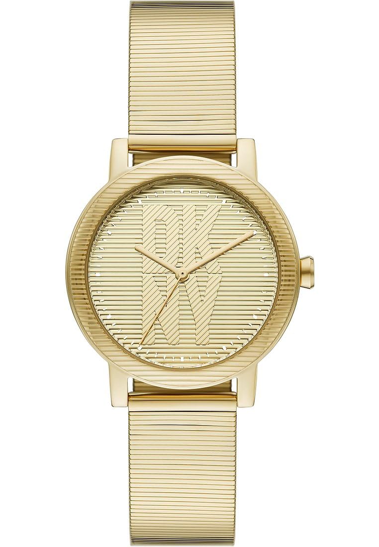 DKNY Soho Reloj para Mujer, Movimiento de Cuarzo con Correa de aleación, Acero, Piel o Silicona