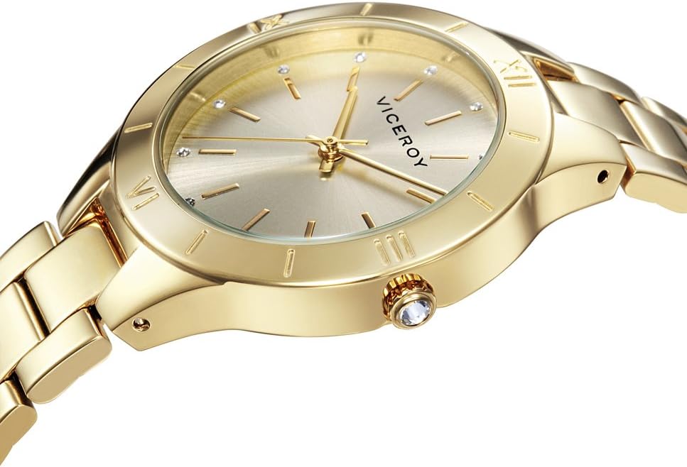 Reloj Viceroy Chic 401056-27 Mujer Acero IP Dorado