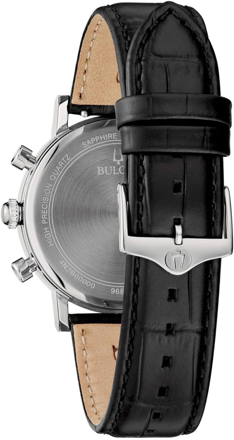 Bulova Precisionist - Reloj de hombre con cronógrafo, moderno, cód. 96B456