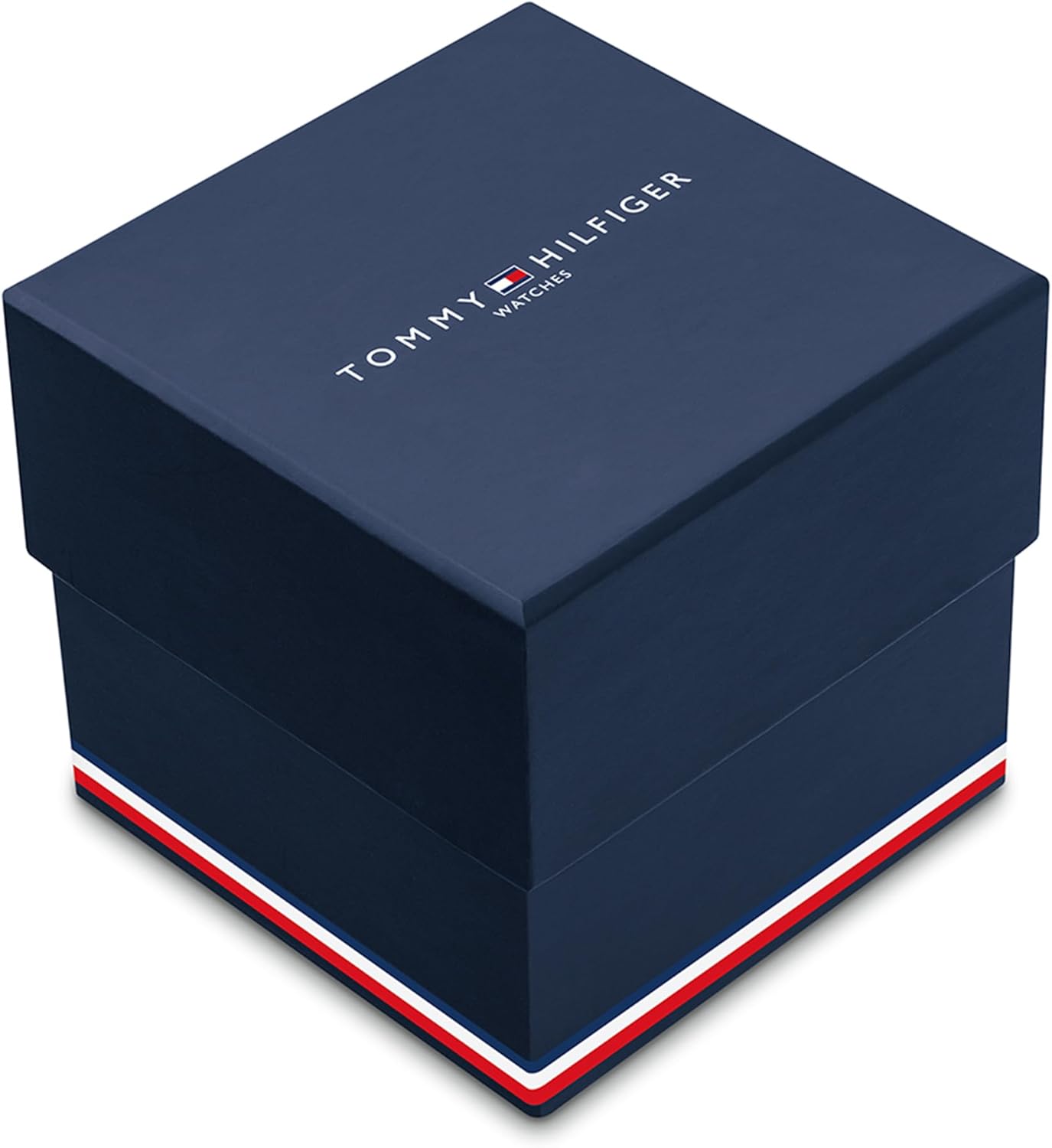 Tommy Hilfiger Reloj para Niño con Esfera Azul, Correa de Silicona Azul, Caja de Acero Inoxidable de 34mm, Bisel de Aluminio, Movimiento de Cuarzo de 3 Manecillas, Resistente al Agua 5 ATM - 1720016