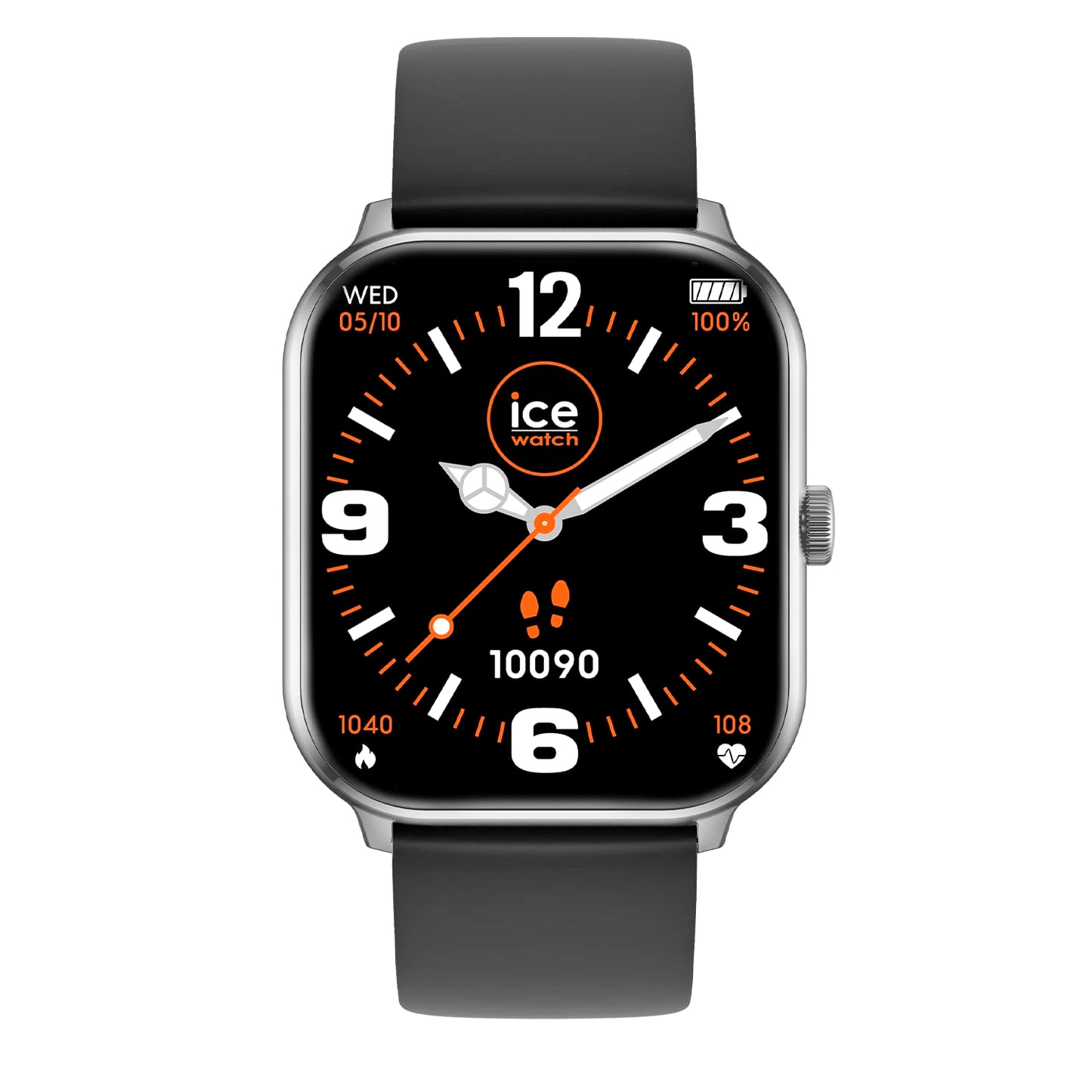 Ice-Watch - ICE Smart - Smartwatch con Correa de Silicona (1.85")