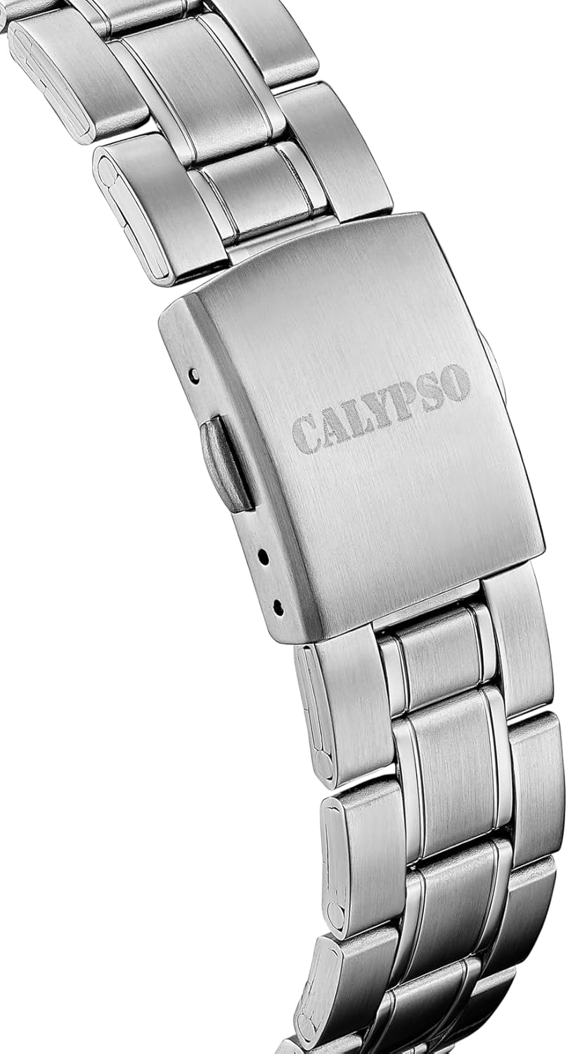 CALYPSO Reloj Hombre K5872/5 Basic Caja de Acero Inoxidable 316l Plateado