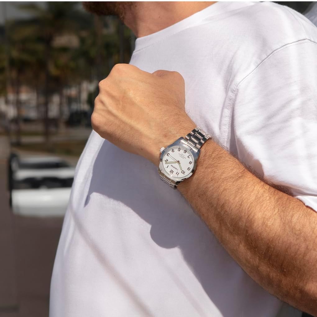 CALYPSO Reloj Hombre K5866/1 Basic Caja de Acero Inoxidable 316l Plateado Correa de Acero Inoxidable 316l Plateado