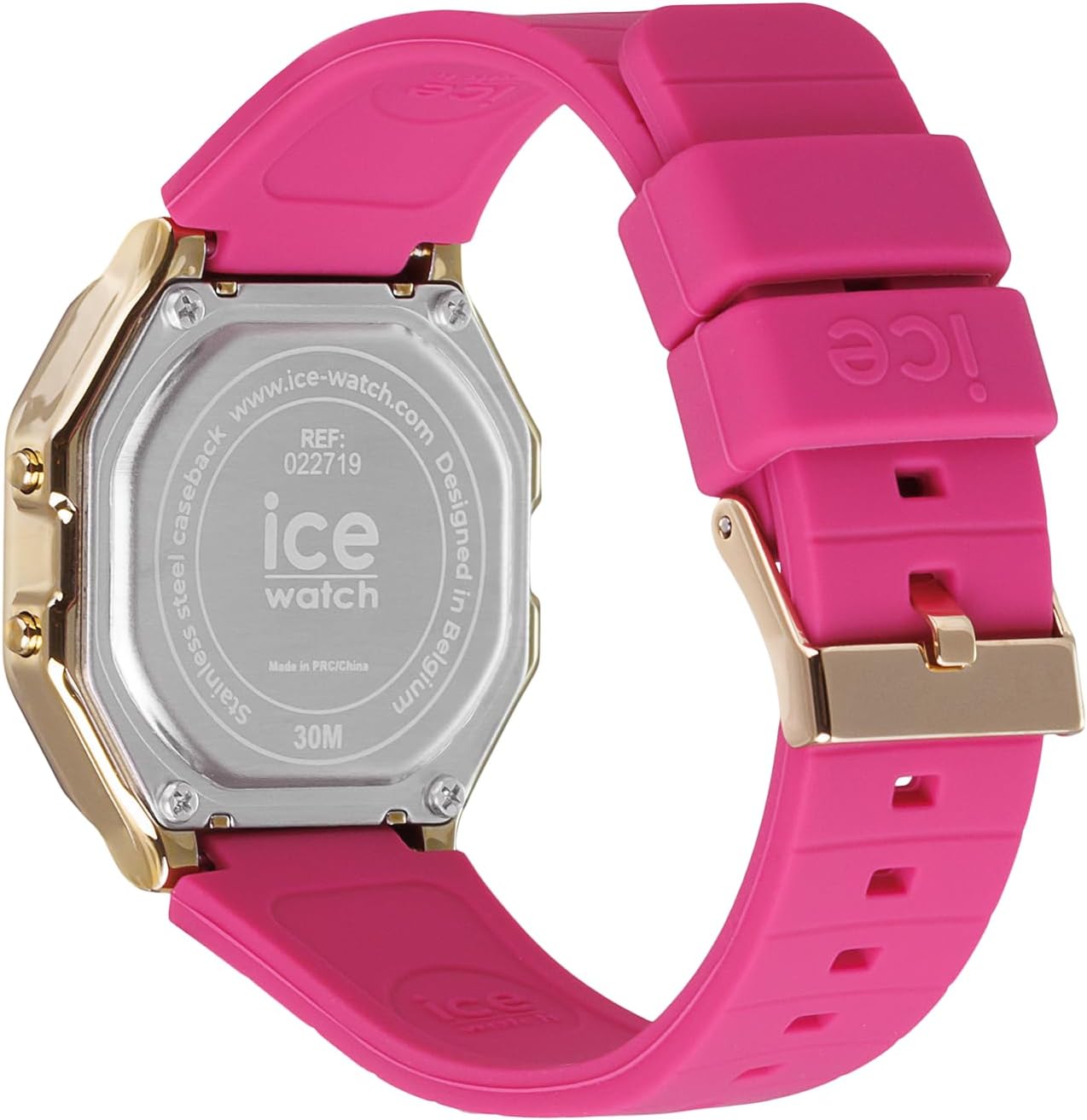 Ice-Watch - ICE digit retro Sunset - Reloj para Mujer con Correa de polyamide (Small)