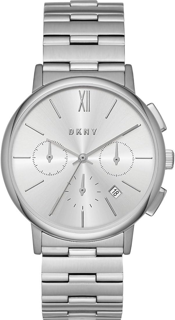 DKNY Reloj Cronógrafo para Mujer de Cuarzo con Correa en Acero Inoxidable NY2539