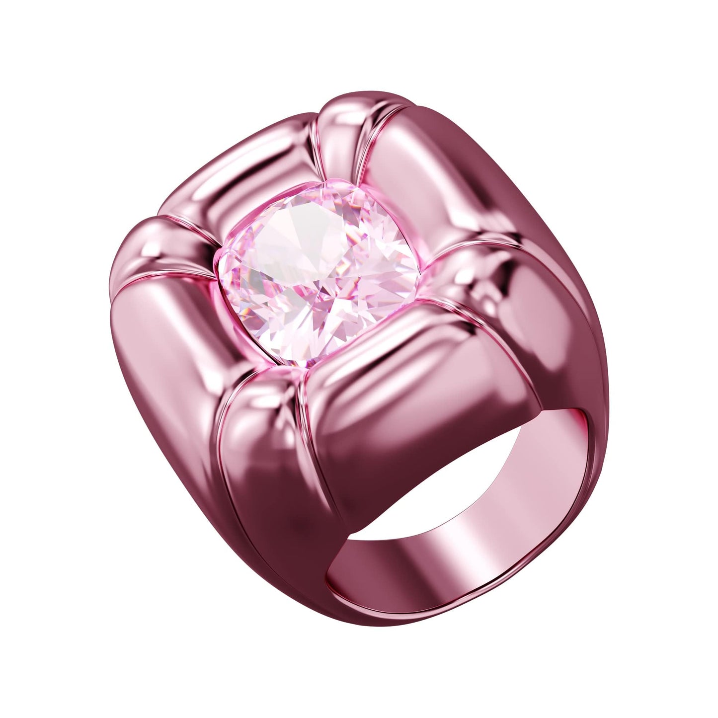 Swarovski Dulcis - Colección de joyas de anillos de cóctel, cristales rosas