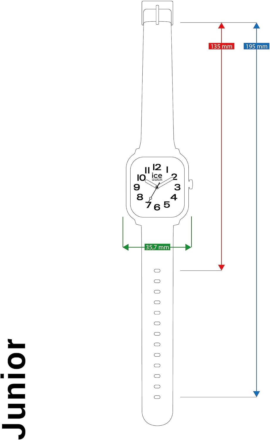 ICE-WATCH - Ice Smart Junior 2.0 - Reloj Infantil Conectado con Correa de Silicona (1,75 Inch)