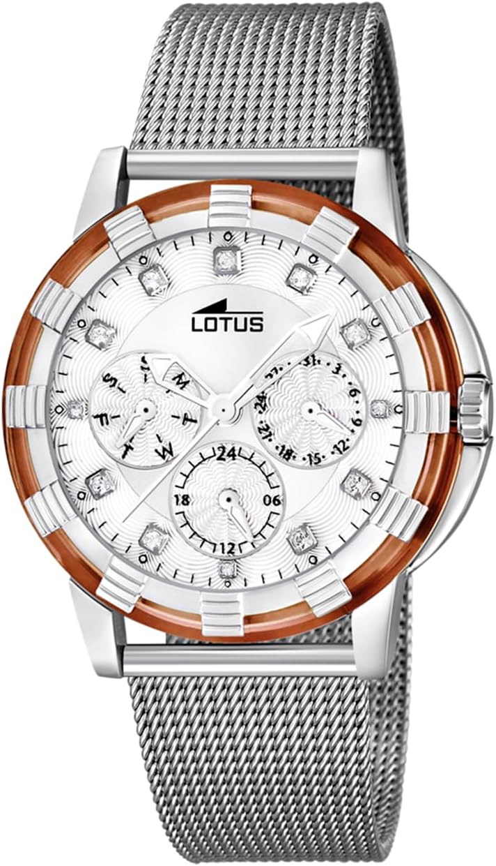 Reloj Lotus para Mujer 15746/M Special Prices Caja de Acero Inoxidable 316l Correa de Acero Inoxidable 316l Gris Plata