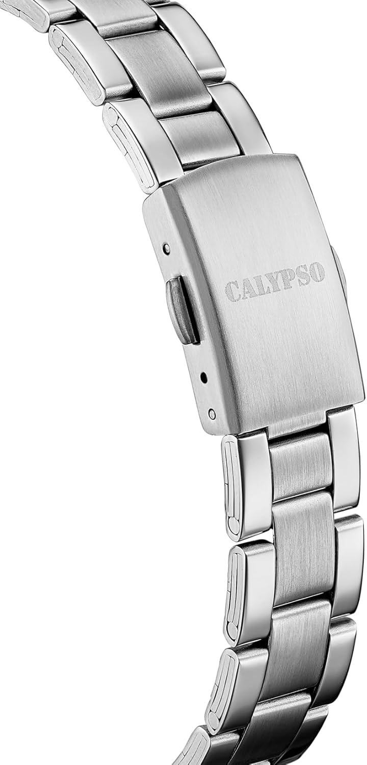 CALYPSO Reloj Mujer K5865/4 Basic Caja de Acero Inoxidable 316l Plateado