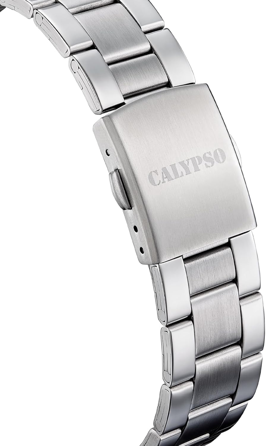 CALYPSO Reloj Hombre K5860/2 Basic Caja de Acero Inoxidable 316l Plateado
