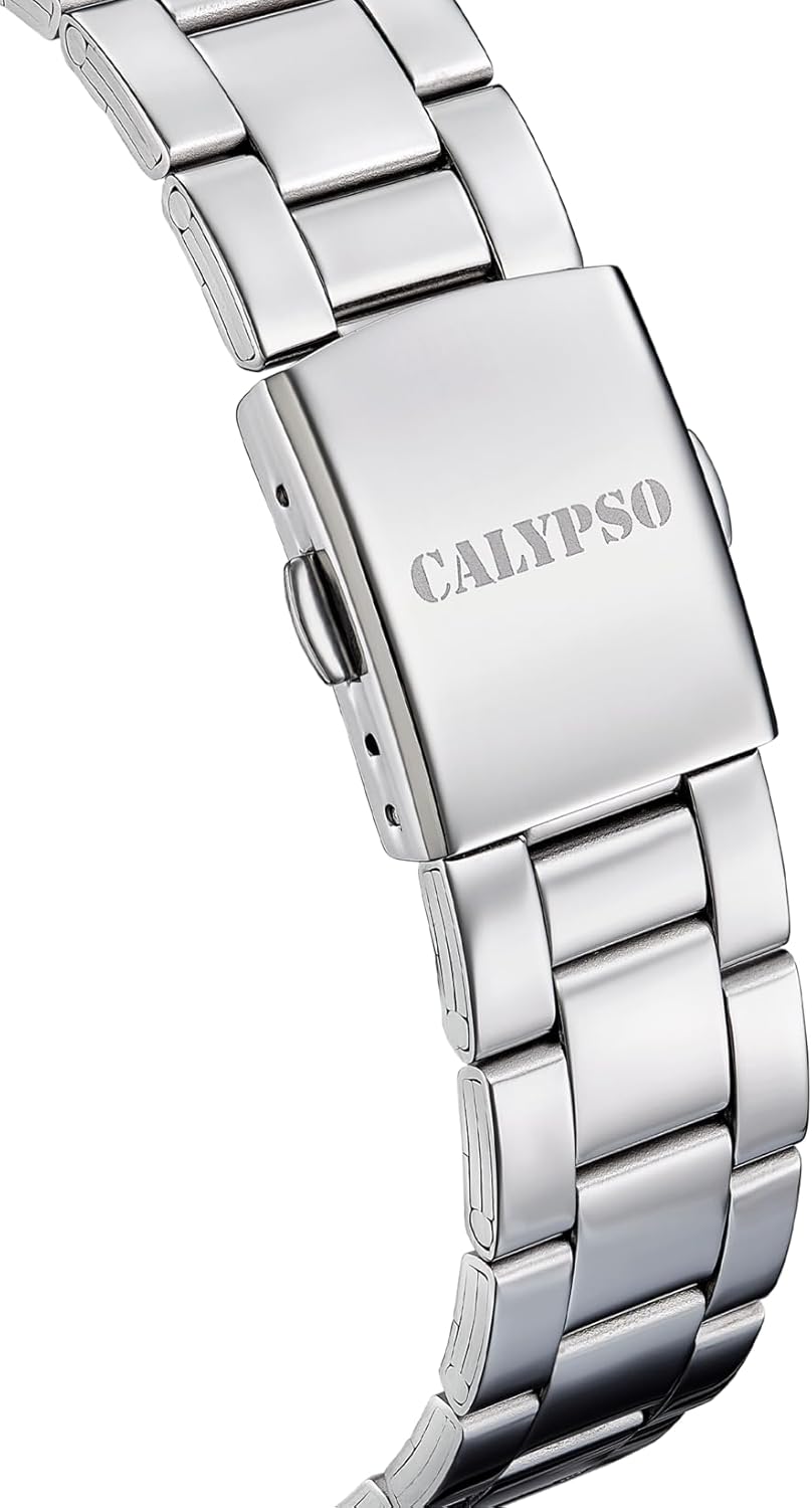 CALYPSO Reloj Hombre K5858/4 Basic Caja de Acero Inoxidable 316l Plateado