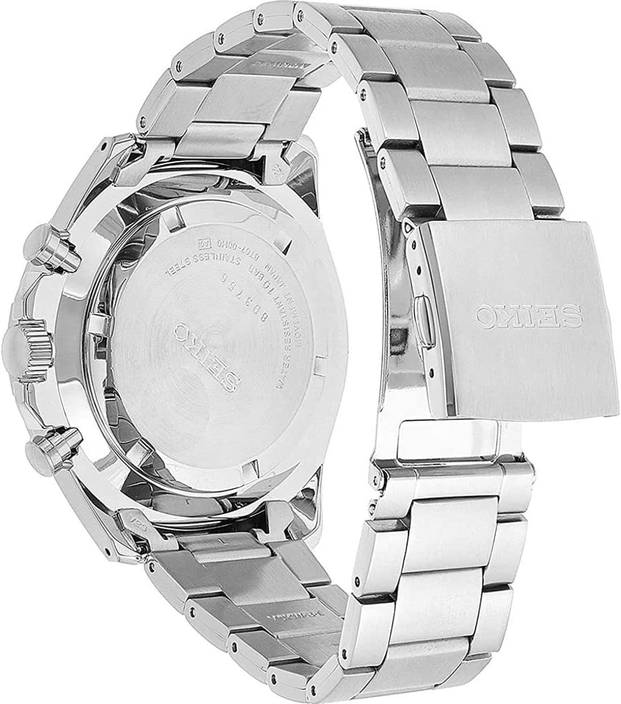 Seiko Reloj Analógico para Hombre de Cuarzo japonés con Correa