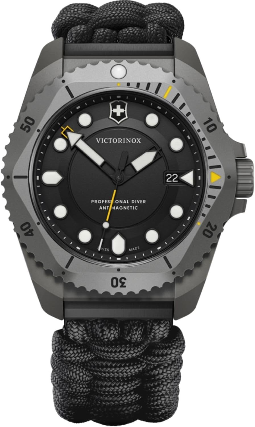 Victorinox Dive Pro Reloj para Hombre Analógico de Automático con Brazalete de Nylon V241993.1