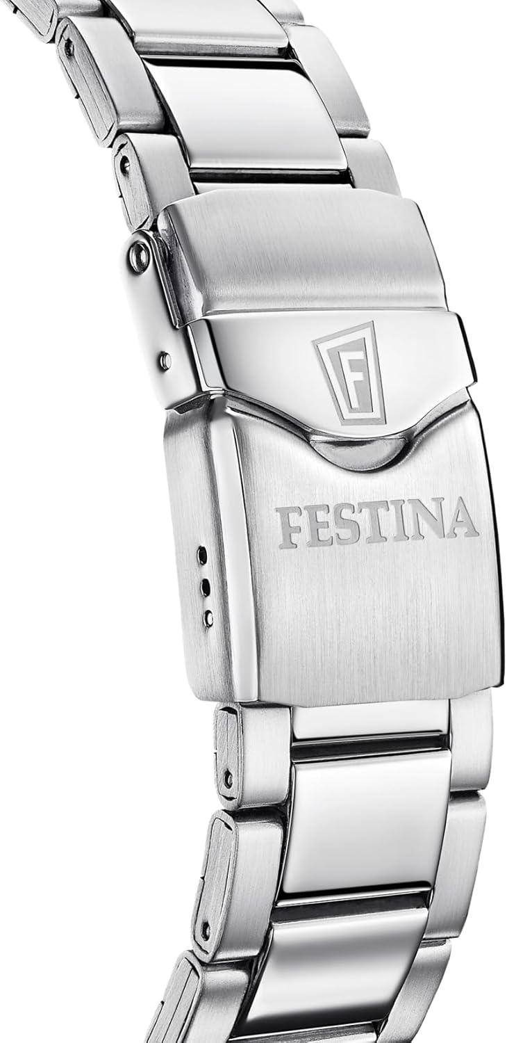 Reloj FESTINA para Hombre F20663/1 The Originals Caja de Acero Inoxidable 316l Plateado Correa de Acero Inoxidable 316l Plateado