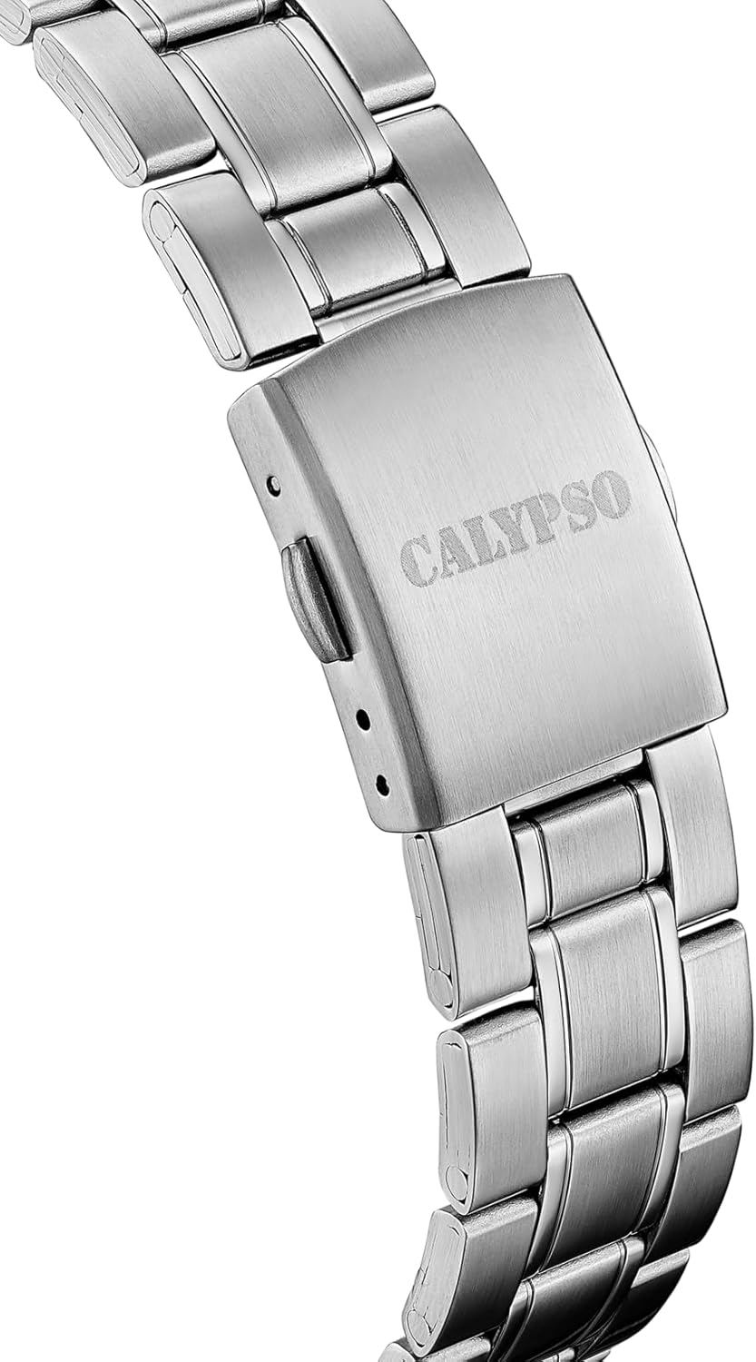 CALYPSO Reloj Hombre K5872/6 Basic Caja de Acero Inoxidable 316l Plateado