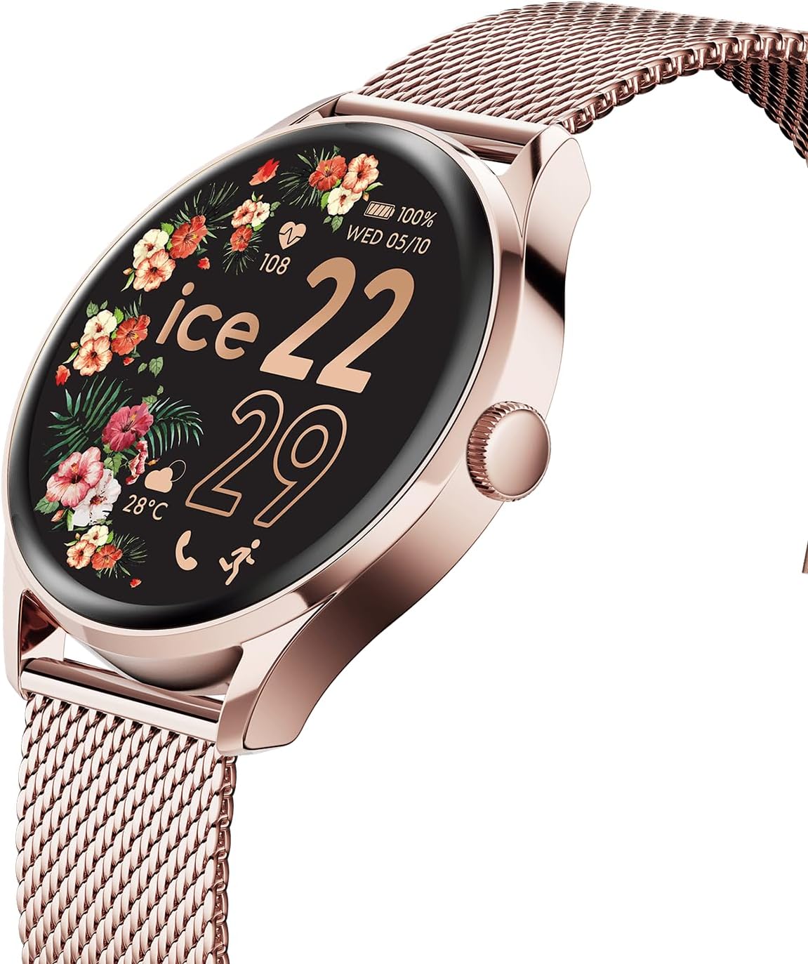 ICE-WATCH - ICE smart 2.0 - Reloj conectado redondo (1,20 pulgadas)