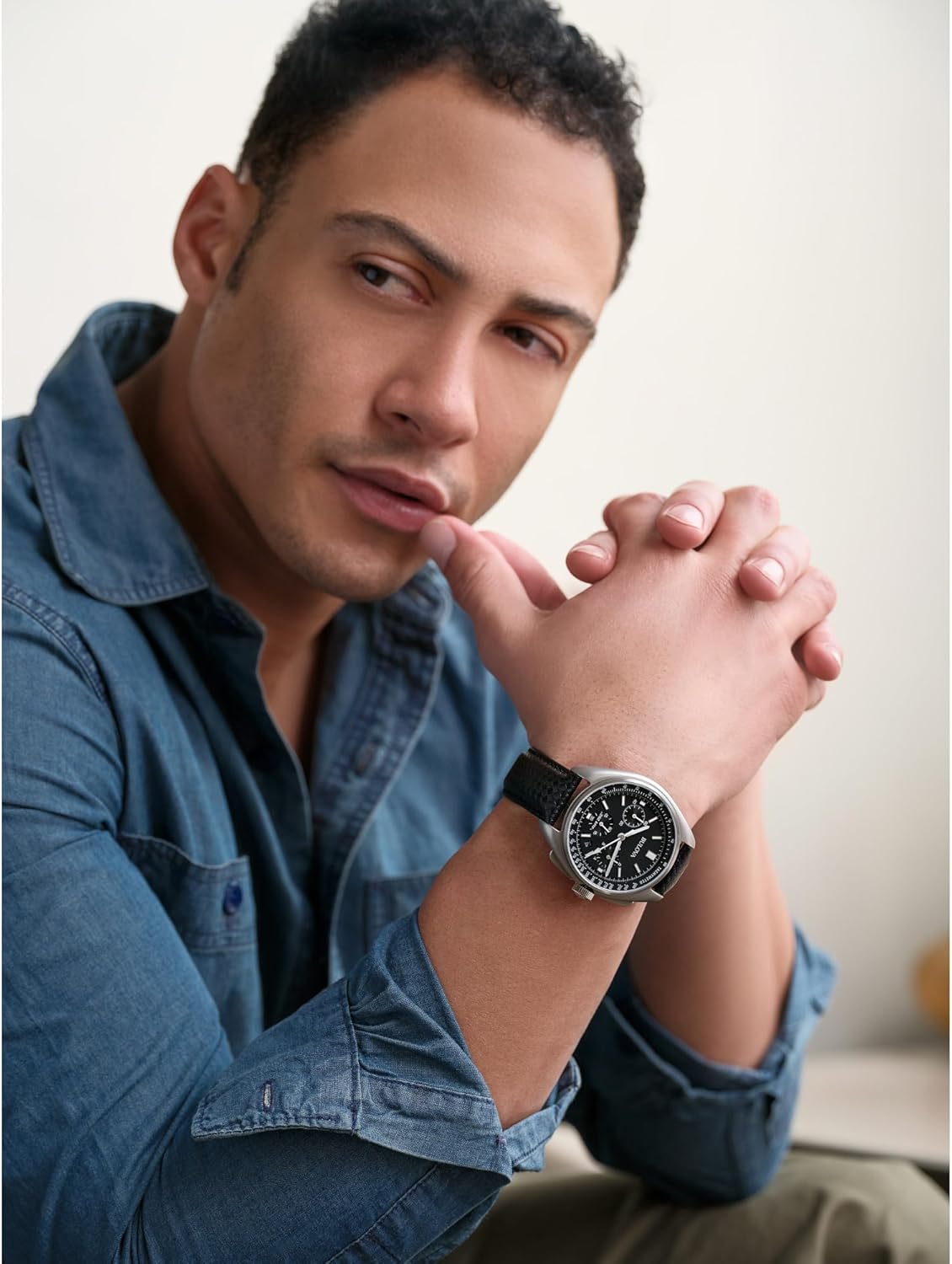 Bulova Luna – Reloj de Cuarzo para Hombre con cronógrafo para Hombre (Mecanismo de Cuarzo, Esfera Negra
