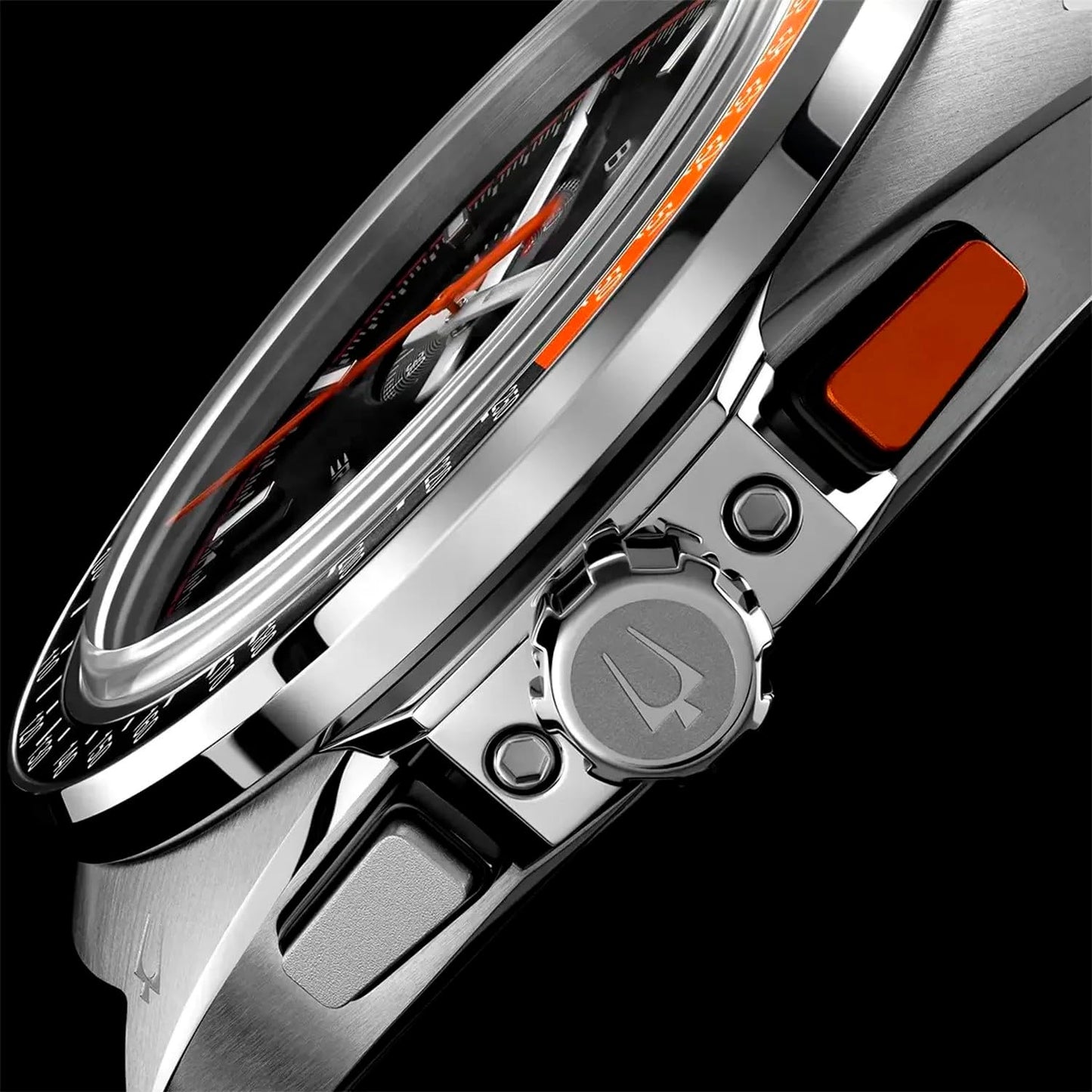Bulova Reloj Cronógrafo para Hombre de Cuarzo con Correa en Cuero 98B427