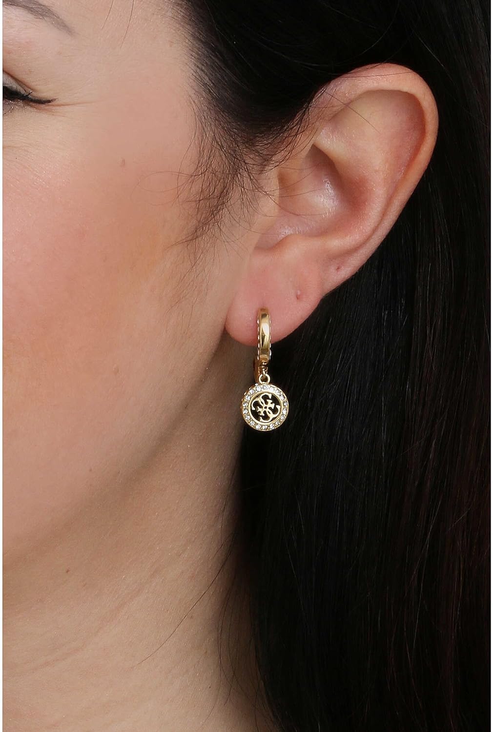 Pendientes Guess 4G Crush JUBE04165JWYGT-U acero