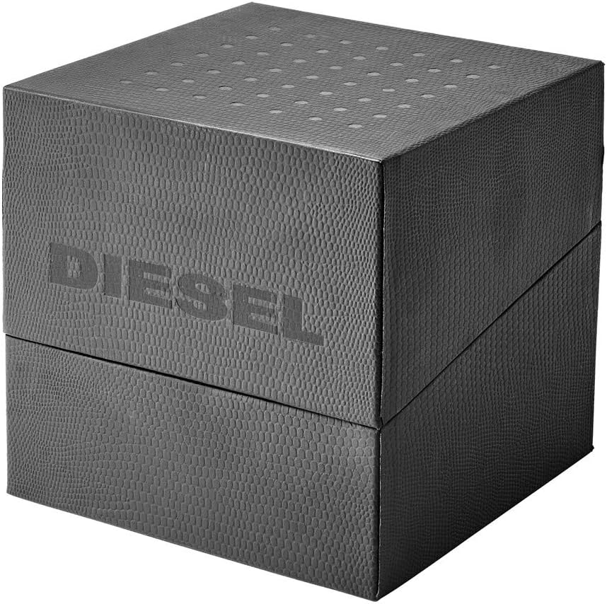 Diesel Reloj ms9 en Poliuretano Transparente con Tres Manos DZ1926