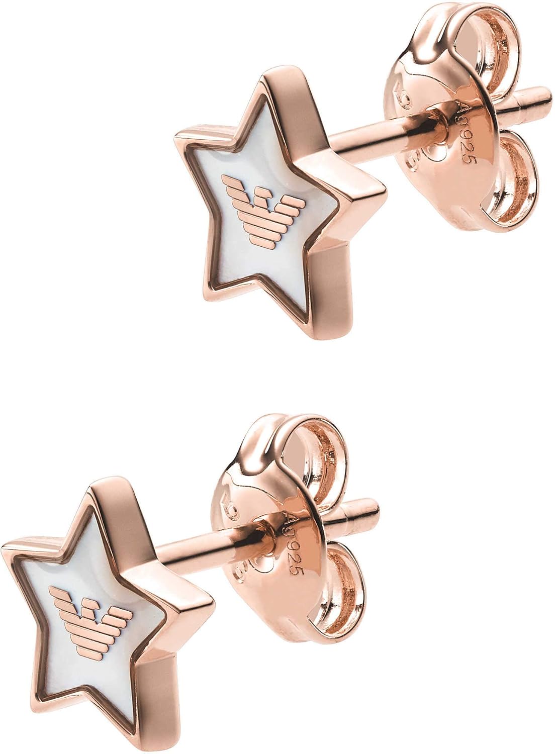 Emporio Armani Mujer plata Pendientes de botón EG3395221