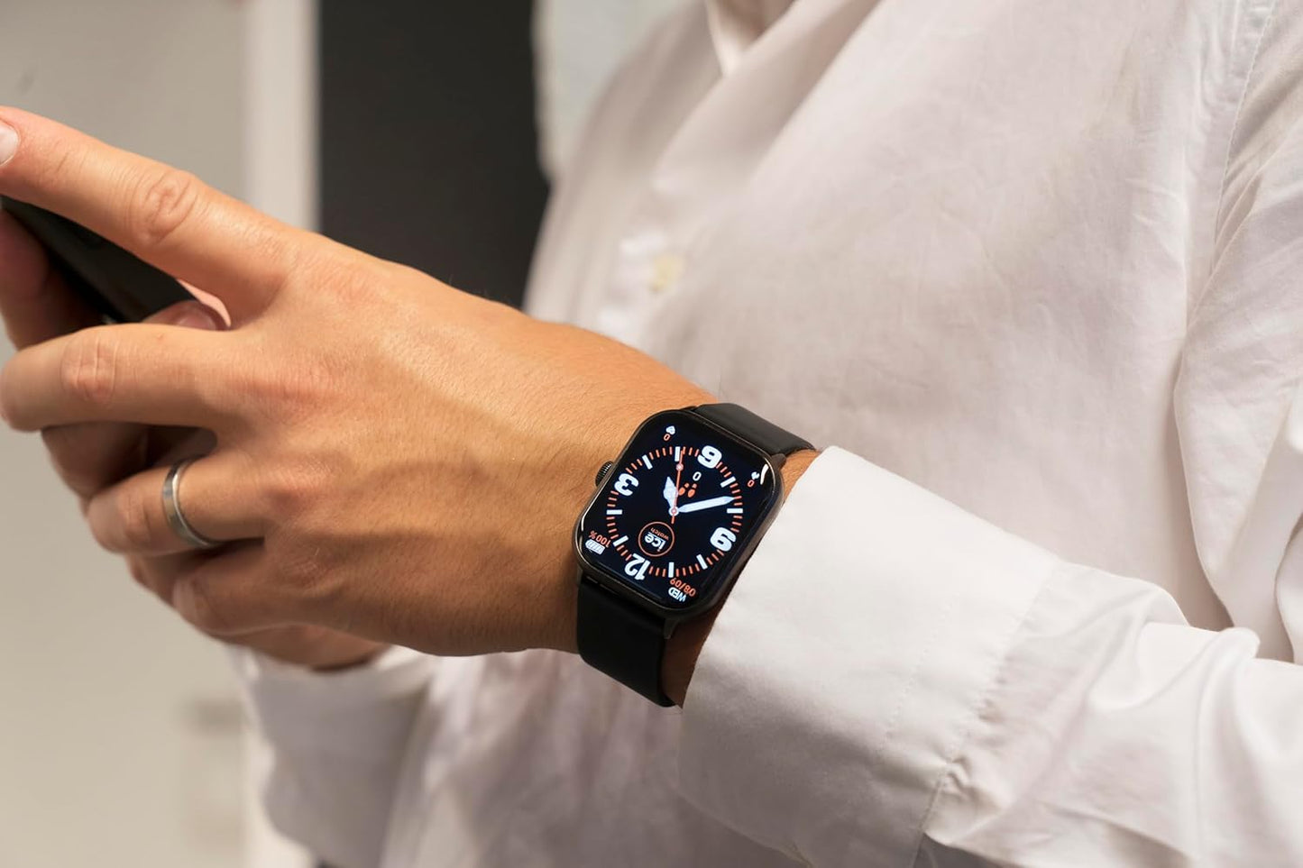 Ice-Watch - ICE Smart - Smartwatch con Correa de Silicona (1.85")
