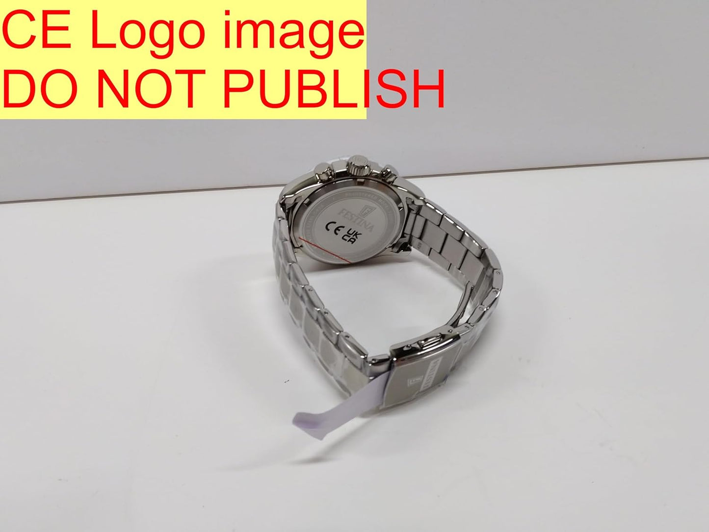 Reloj FESTINA para Unisex F20693/1 Ceramic Caja de Acero Inoxidable 316l Plateado Correa de Acero Inoxidable 316l Plateado