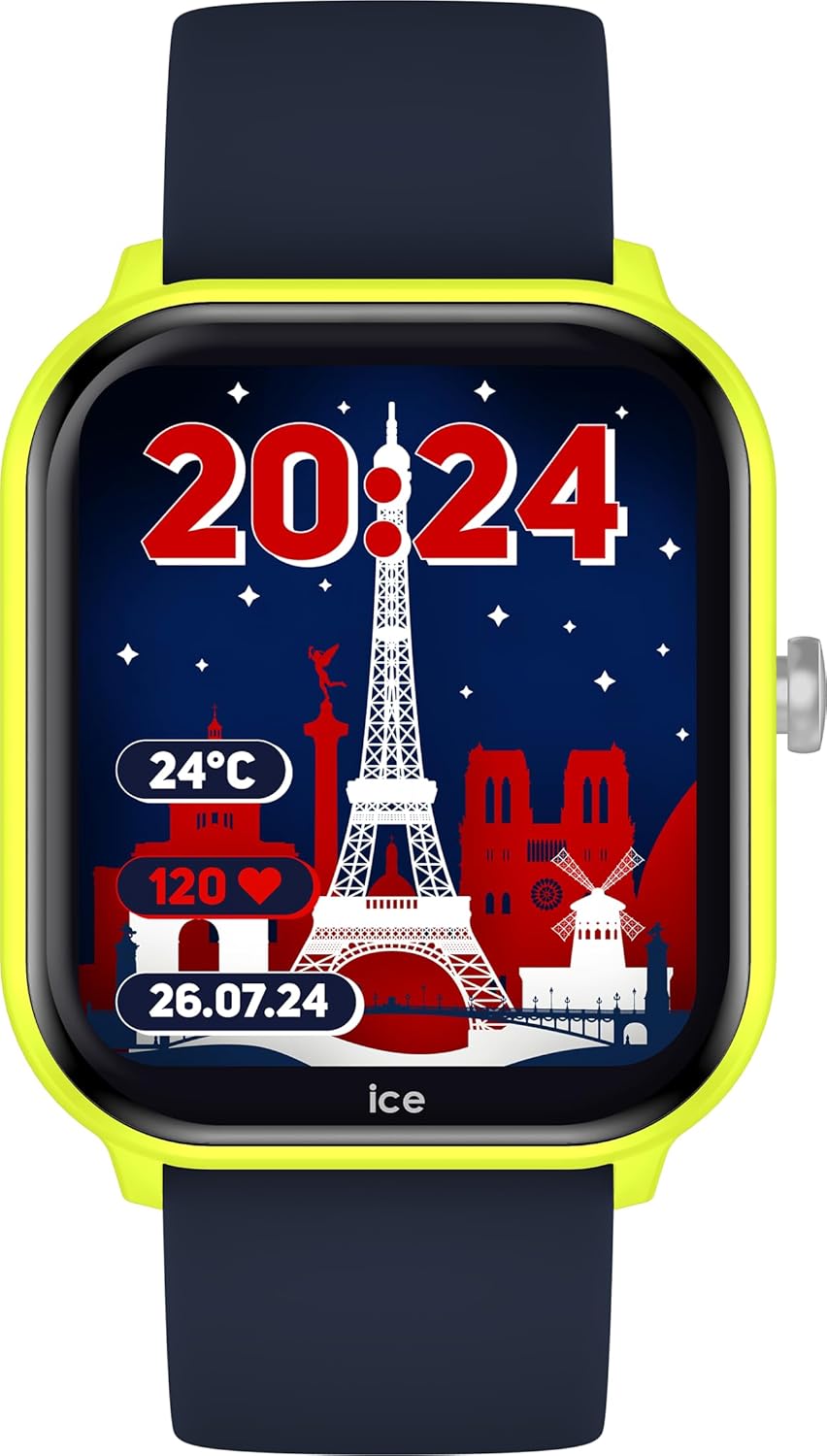 ICE-WATCH - Ice Smart Junior 2.0 - Reloj Infantil Conectado con Correa de Silicona (1,75 Inch)